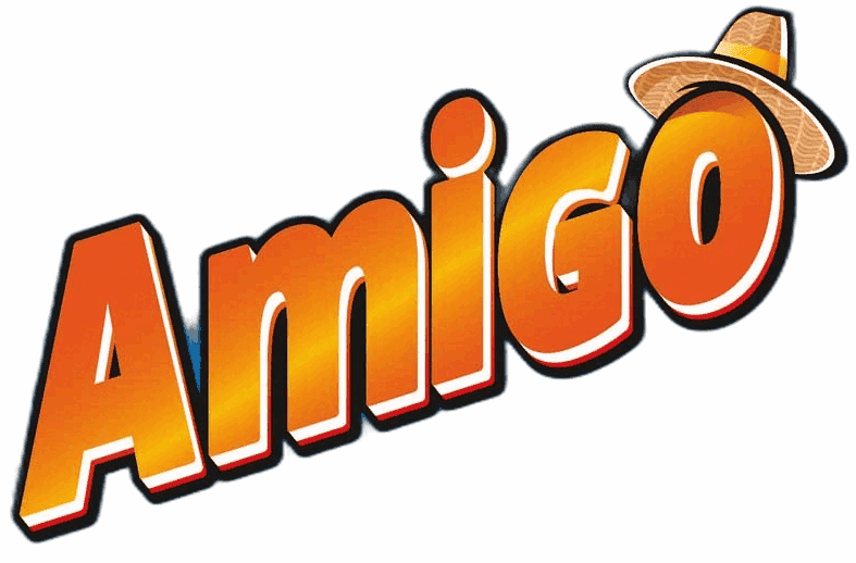 Logo Amigo — Sodas fruités des Antilles distribué par Chandra